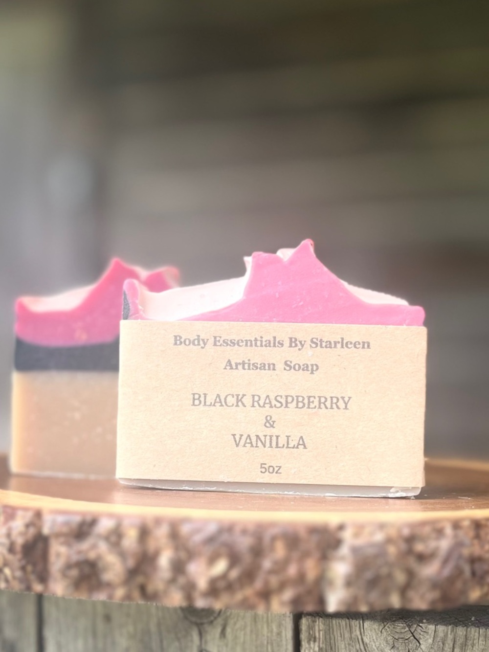 Hand Crafted- Artisan Soap, Handcrafted by Me❤️ Black Raspberry & Vanilla